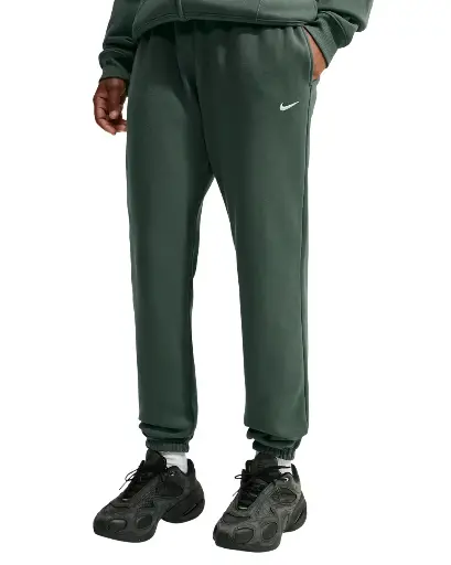 Nike Studio Fleece Jogginghose grün Damen