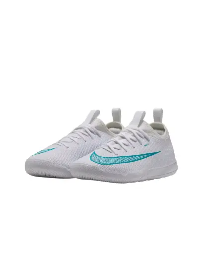 Nike Jr. Mercurial Vapor 17 Academy IC Fußballschuhe weiß Kinder