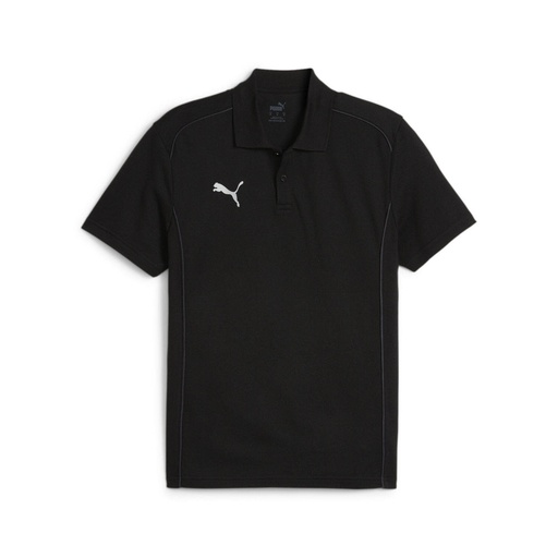 Puma teamFINAL Casuals Polo-Shirt schwarz