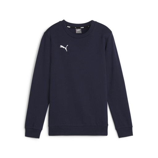 Puma teamGOAL Casuals Sweatshirt dunkelblau Kinder