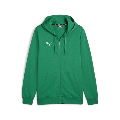 Puma teamGOAL Casuals Kapuzenjacke grün