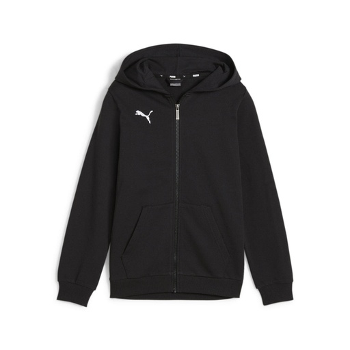 Puma teamGOAL Casuals Kapuzenjacke schwarz Kinder