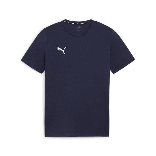 Puma teamGOAL Casual T-Shirt dunkelblau 