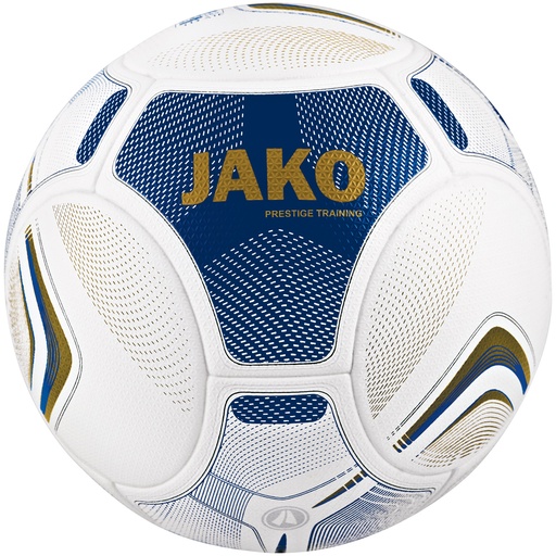 Jako Prestige Trainingsball Fußball weiß-dunkelblau