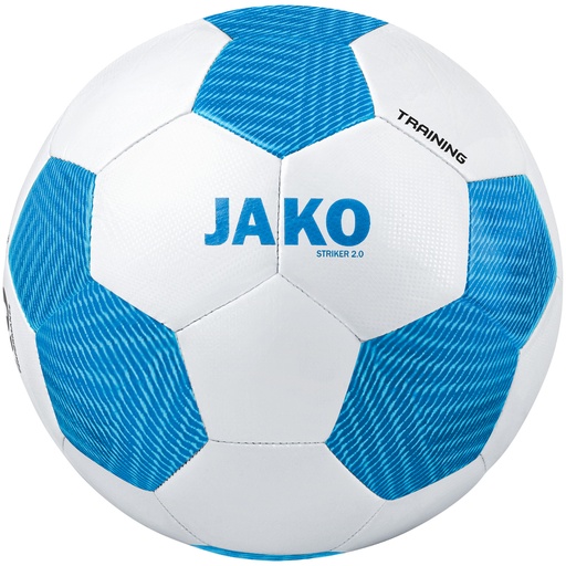 [2353-703] Jako Striker 2.0 Trainingsball Fußball Größe 5 weiß-blau