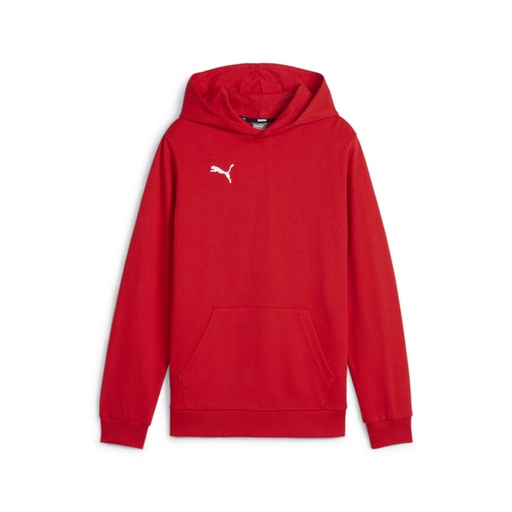 Puma teamGOAL Casuals Hoodie rot Kinder