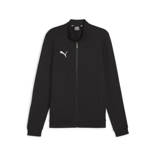 Puma teamGOAL Casual Trainingsjacke schwarz