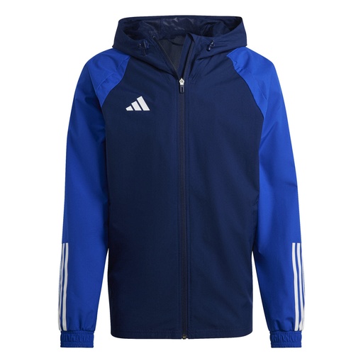 adidas Tiro 23 Competition Allwetterjacke dunkelblau  