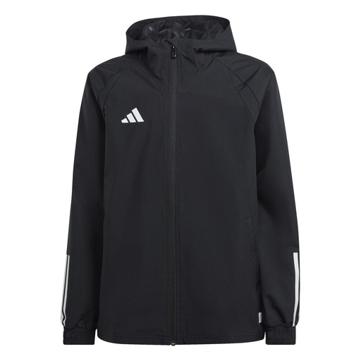 adidas Tiro 23 Competition Allwetterjacke schwarz Kinder