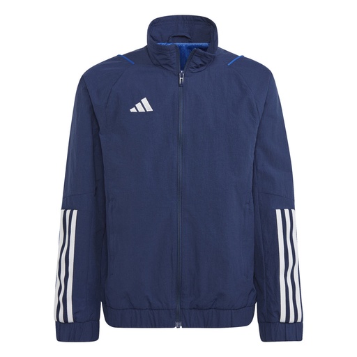 adidas Tiro 23 Competition Präsentationsjacke dunkelblau Kinder