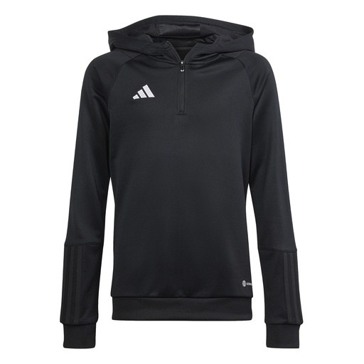 adidas Tiro 23 Competition Kapuzenpullover schwarz Kinder