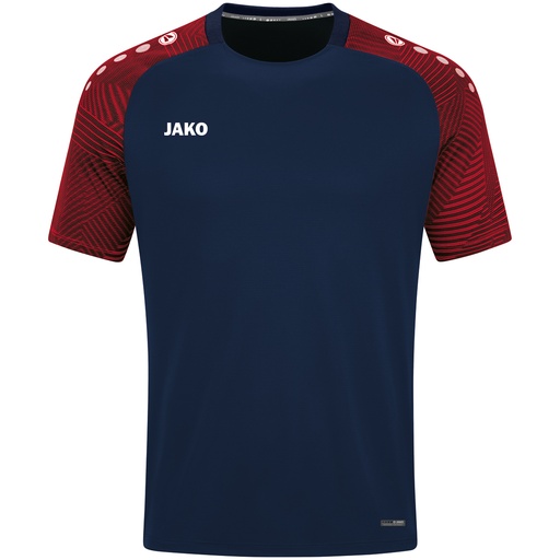 Jako Performance T-Shirt dunkelblau-rot