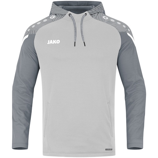 Jako Performance Kapuzenpullover grau Kinder