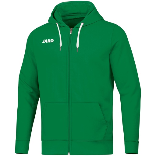 Jako Kapuzenjacke Base grün