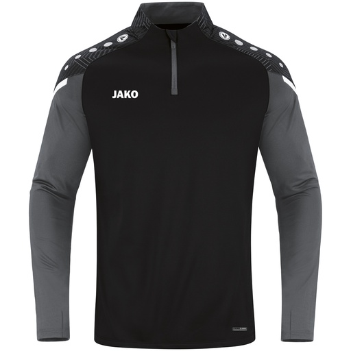 Jako Performance Ziptop schwarz