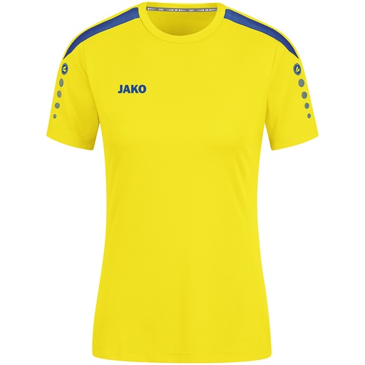 Jako Power T-Shirt gelb-blau Damen