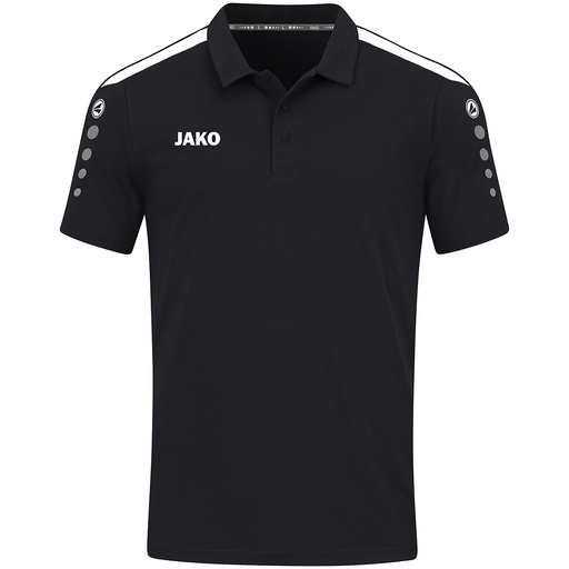 Jako Power Polo-Shirt schwarz-weiß