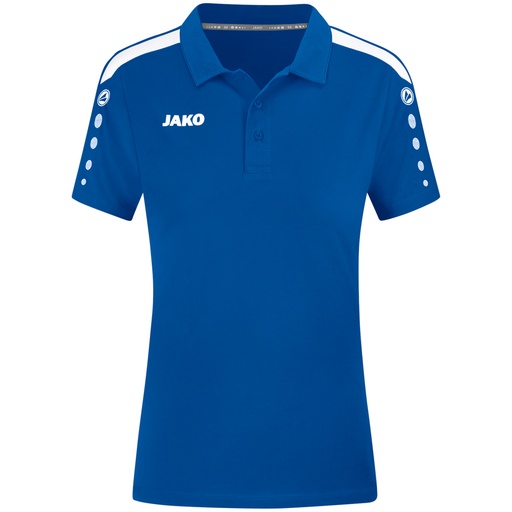 Jako Power Polo-Shirt blau Damen