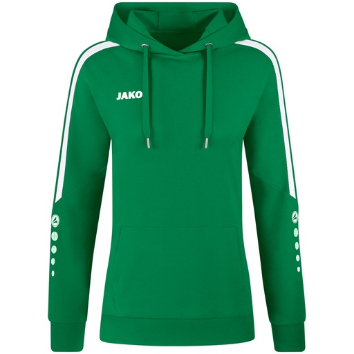 Jako Power Kapuzenpullover grün Damen