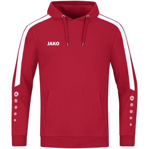 Jako Power Kapuzenpullover rot Kinder