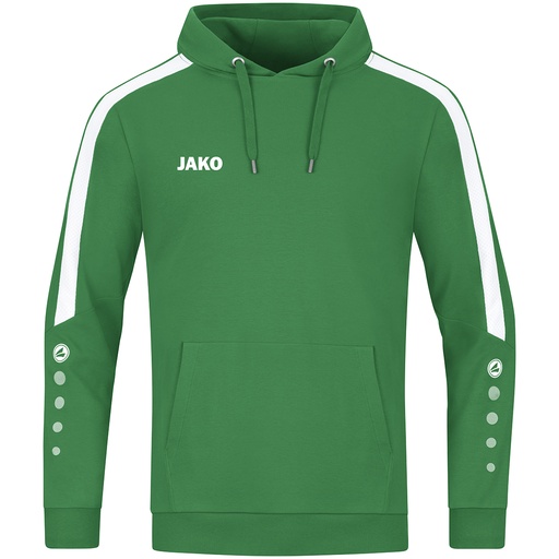 Jako Power Kapuzenpullover grün Kinder