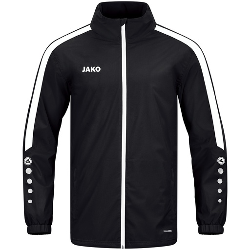 Jako Power Allwetterjacke schwarz Kinder