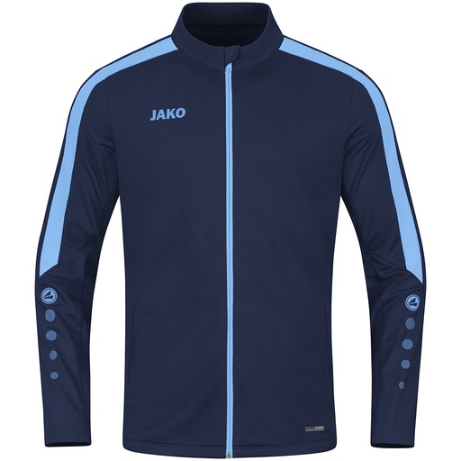 Jako Power Polyesterjacke dunkelblau-hellblau