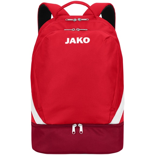 [1814-103] Jako Iconic Rucksack mit Bodenfach rot