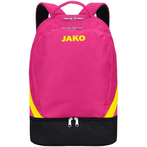 [1814-163] Jako Iconic Rucksack mit Bodenfach pink