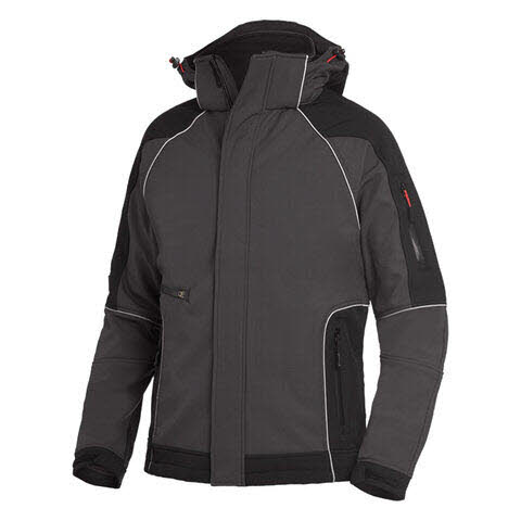 FHB Walter Softshelljacke grau Herren