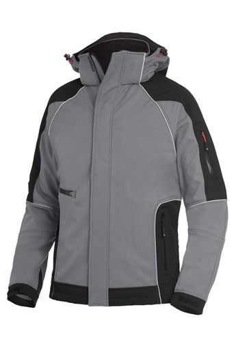 FHB WALTER Softshelljacke grau