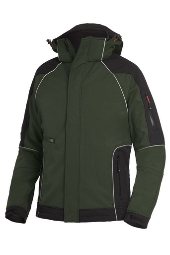 FHB WALTER Softshelljacke oliv