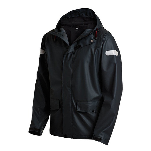 FHB RAINER Regenjacke schwarz 
