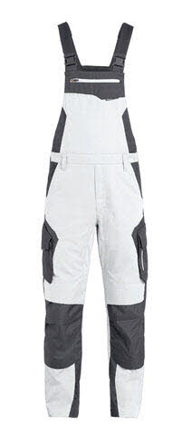 FHB PASCAL Latzhose weiß 