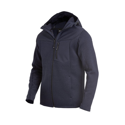 FHB MAXIMILIAN Hybrid-Softshelljacke marine