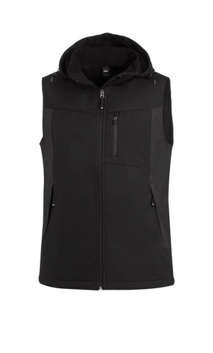 FHB Justus Softshellweste grau Herren