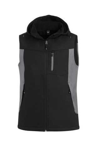 FHB JUSTUS Softshellweste grau 