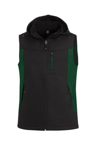 FHB JUSTUS Softshellweste grün 