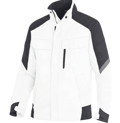 FHB GEORG Arbeitsjacke Primaloft weiß