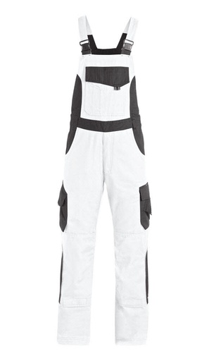 FHB ECKHARD Latzhose weiß 