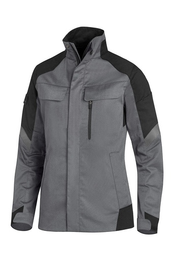 FHB ANDREA Arbeitsjacke Damen grau