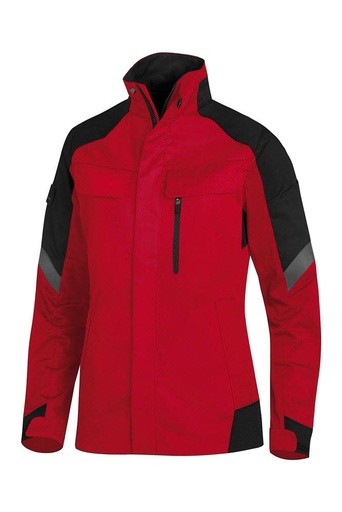 FHB ANDREA Arbeitsjacke Damen rot