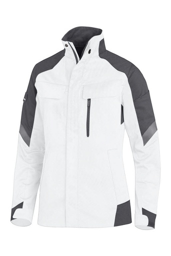 FHB ANDREA Arbeitsjacke Damen weiß
