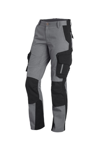 FHB ALMA Arbeitshose Damen grau