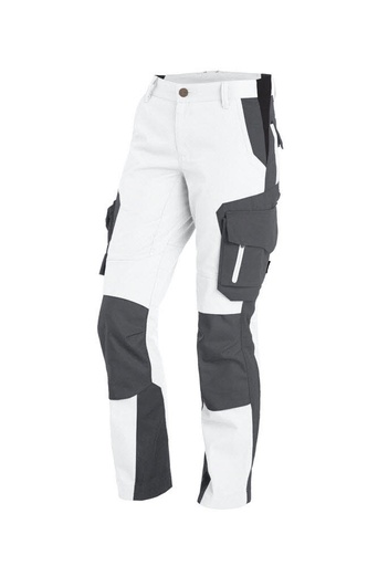 FHB ALMA Arbeitshose Damen weiß