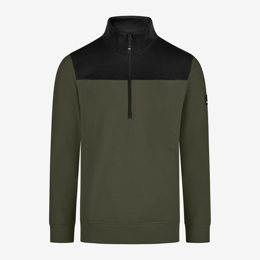 FHB ROB Zip-Sweatshirt unisex oliv