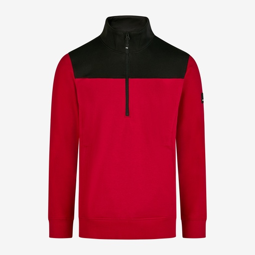 FHB ROB Zip-Sweatshirt unisex rot