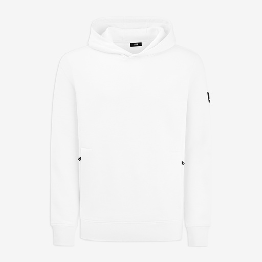 FHB BENNET Hoodie unisex weiß