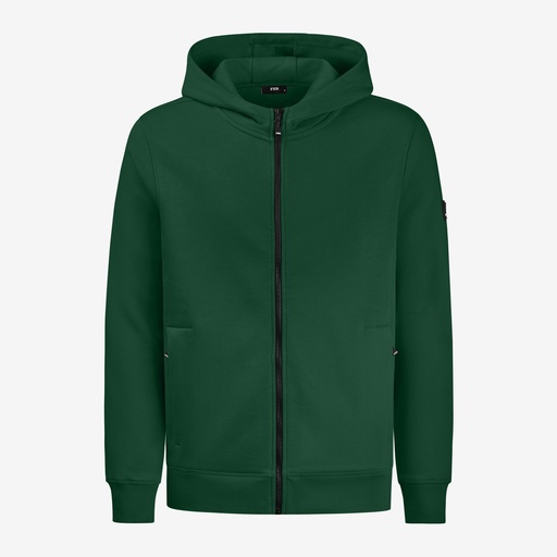 FHB QUENTIN Hoodie Jacke grün