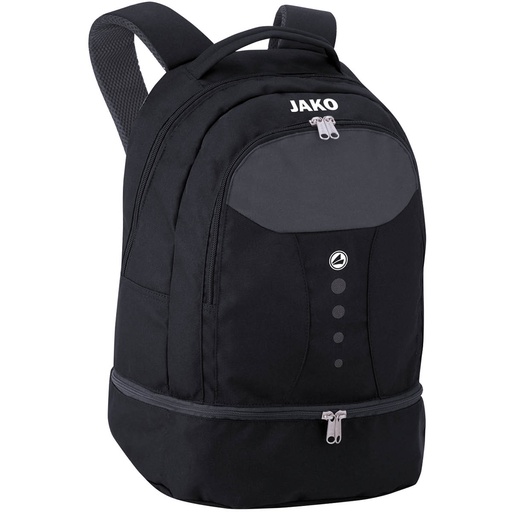 [1816-08] Jako Striker Rucksack mit Bodenfach schwarz